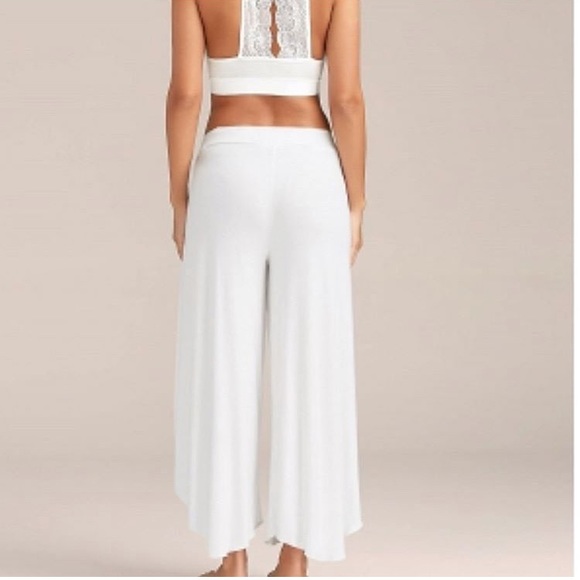 🐇Last Size&Pair🐇 Vacation Palazzo white pants! - Picture 2 of 4